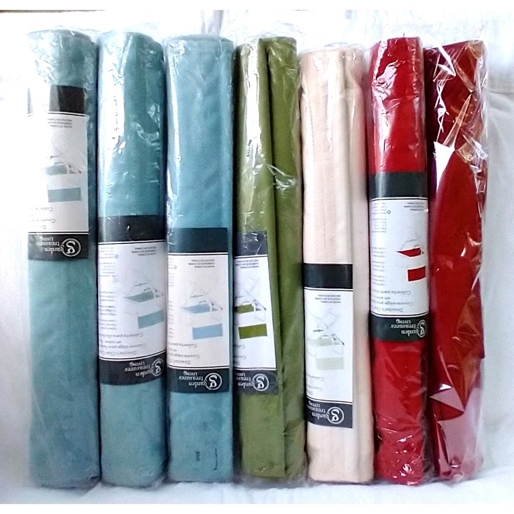 NEW Lot of 7 Garden Treasures Directors Chair Covers 1 Green 3 Blue 2 Red  1 Tan